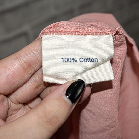 TALLULAH & HOPE Bird Embroidered Dress Waist-tie Peach Women's 6 - Picture 5 of 8